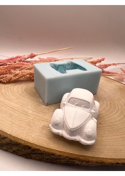 Vosvos Yeni Jenarasyon Silikon Kalıp Mavi Renkli Şık Tasarım 6x4,5x4 cm