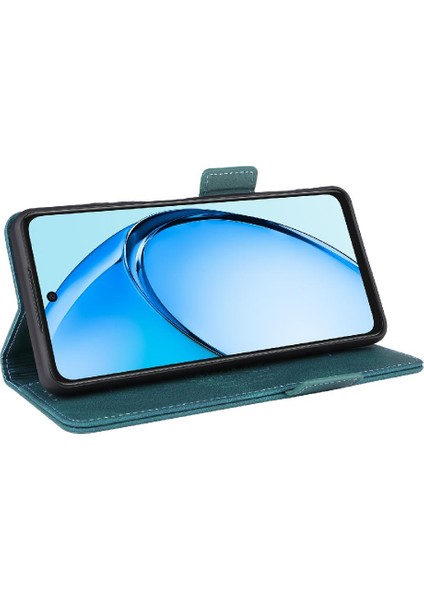 Oppo A60 4g Manyetik Karbon Fiber Deri Için Kılıf Folio Flip Case Tam (Yurt Dışından) modelleri