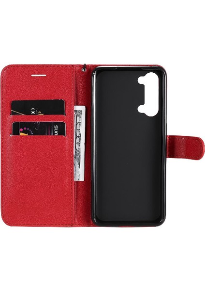 Oppo Bulmak Için Flip Case X2 Lite Kart Yuvası ile Yüksek Kaliteli Deri Katı (Yurt Dışından)