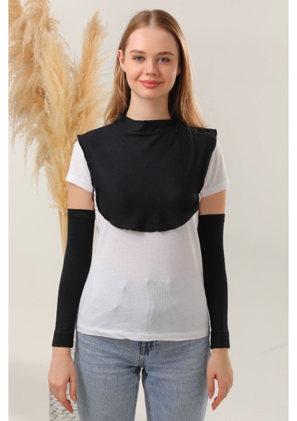 Tesettür Boyunluk Siyah modelleri