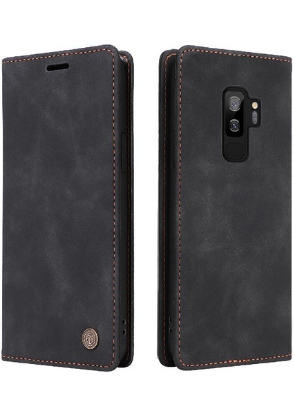 Samsung Galaxy S9 Artı Cüzdan Basit Iş Darbeye Dayanıklı Flip Case (Yurt Dışından)