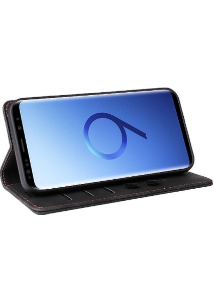 Samsung Galaxy S9 Artı Cüzdan Basit Iş Darbeye Dayanıklı Flip Case (Yurt Dışından) fırsatları