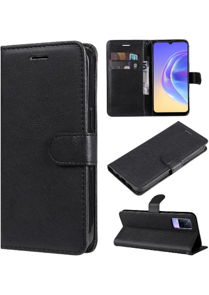 Vivo V21E 4G/Y73 2021 Iş Cüzdan Telefon Kılıfı Için Flip Case ile Yüksek (Yurt Dışından)