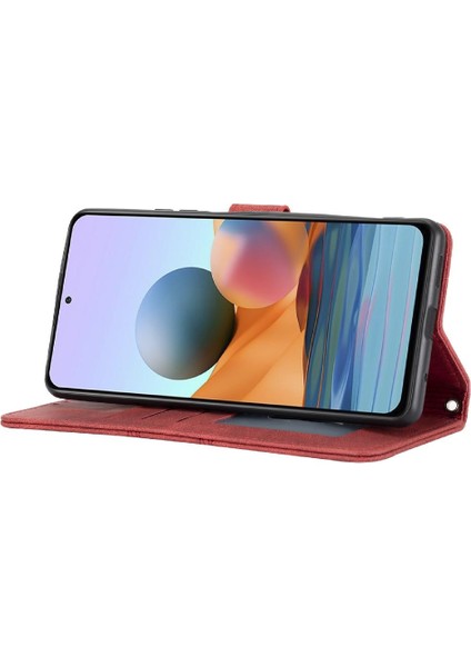 SZY Market Xiaomi Redmi Için Flip Case 10 Pu Deri Cüzdan Kılıf Kickstand Manyetik (Yurt Dışından)