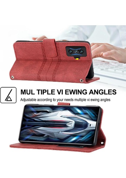 Xiaomi Poco F4 Gt Darbeye Koruyucu Cüzdan Kılıf Pu Için Flip Case (Yurt Dışından)