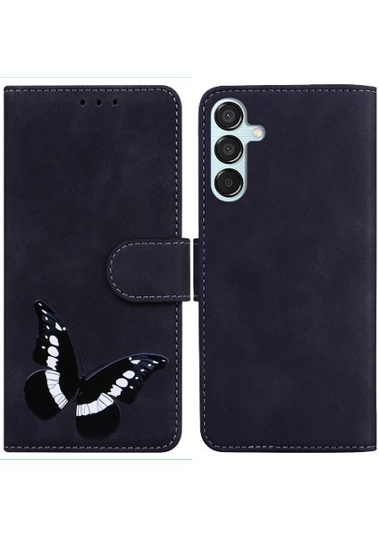 Samsung Galaxy M15/F15 5g Cüzdan Kelebek Renk Baskılı Kart (Yurt Dışından)