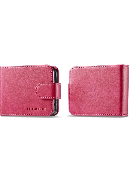 Samsung Galaxy Z Flip6 Için Flip Case 5g Buzağı Doku Yatay Flip Case (Yurt Dışından)
