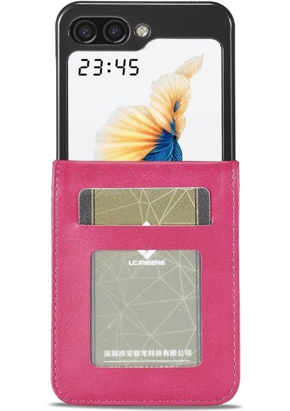 Samsung Galaxy Z Flip6 Için Flip Case 5g Buzağı Doku Yatay Flip Case (Yurt Dışından) modelleri