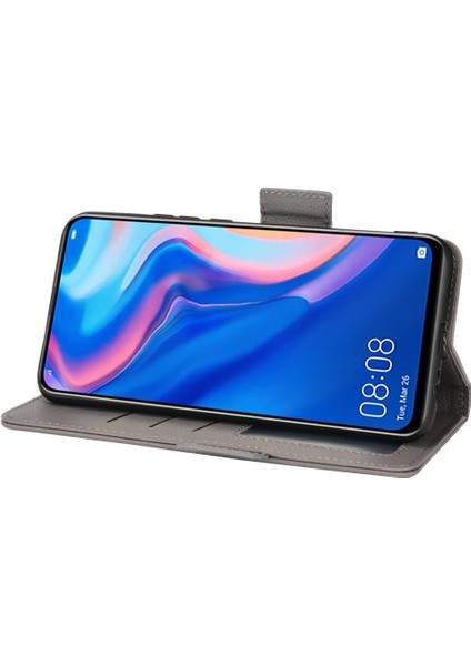 Huawei Y9 Başbakan 2019 Pu Deri Kart Yuvaları Tutucu Yan Toka (Yurt Dışından)