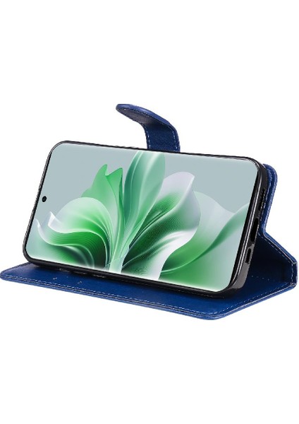 SZY Market Kart Yuvası Klasik Düz Renk Yüksek Kılıf ile Oppo Oppo 11 5g Için Flip Case (Yurt Dışından)