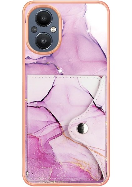 Oneplus Nord N20 5g Ince Cüzdan Mermer Yumuşak Tpu Tampon Kart Yuvaları Için Kılıf (Yurt Dışından) fırsatları