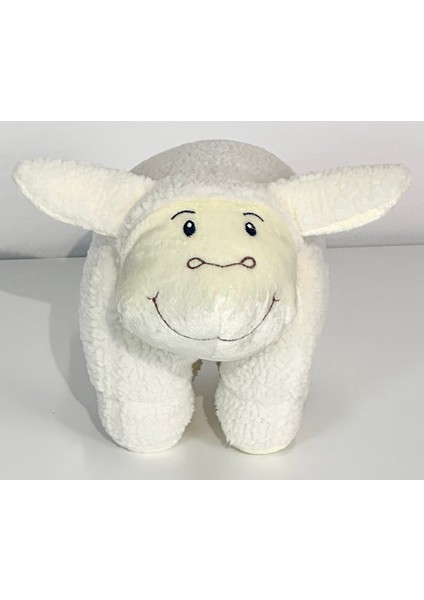 Katlanır Kuzu Peluş Yastık