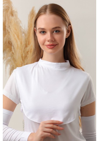 Tesettür Boyunluk Beyaz fiyatları