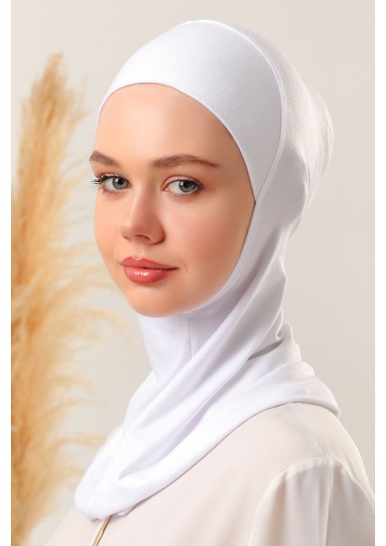 Kadın Tesettür Boyunluklu Hijab Spor Bone Ekru fiyatları