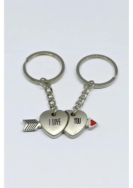 Mıknatıslı Birleşen Metal Mini Kalpler Çiftli Ikili Love Aşk Anahtarlık fiyatları