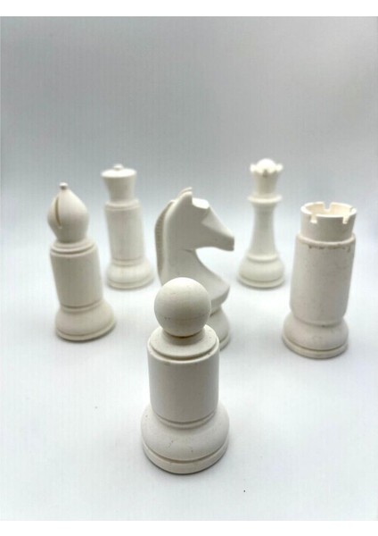 Silikon Kalıp Piyon Satranç Taşı Beyaz Renkli Modern Dekoratif Obje fiyatları