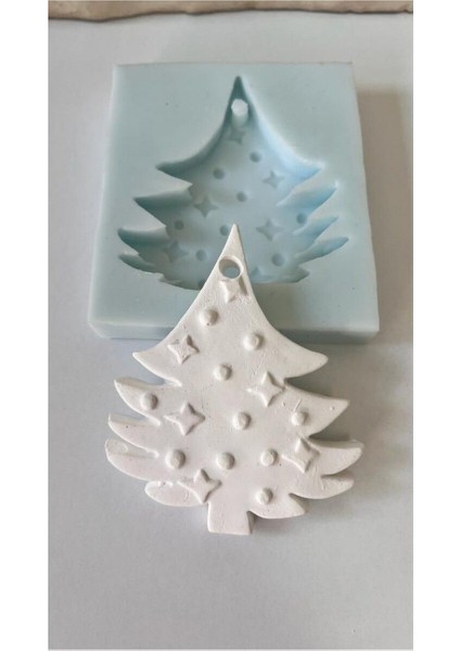Çam Yılbaşı Süsü Silikon Kalıp