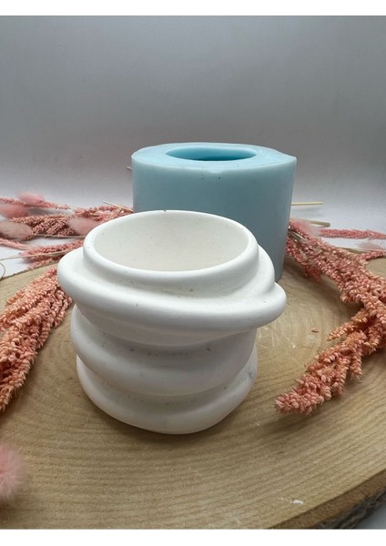 Dönel Saksı Silikon Kalıp