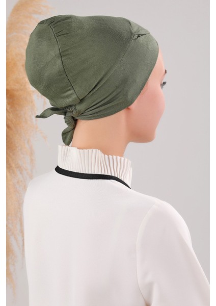 Bağlamalı Dikişsiz Çapraz Bone Haki modelleri