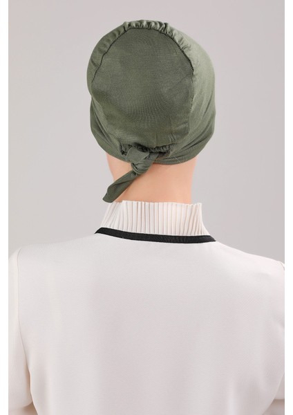 Bağlamalı Dikişsiz Çapraz Bone Haki fırsatları