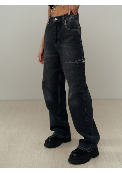 Mai Palm Füme Yırtık Detay Jean modelleri