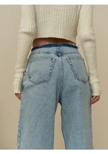 Leony Bel Detay Mavi Jeans fırsatları