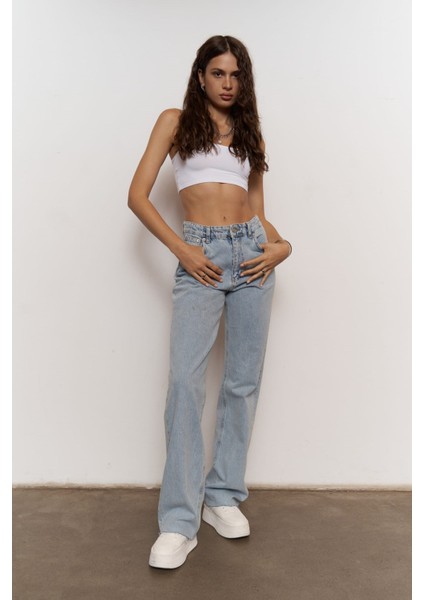 Marla Mavi Basic Kot Pantolon
