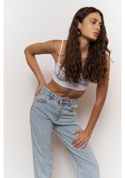 Marla Mavi Basic Kot Pantolon