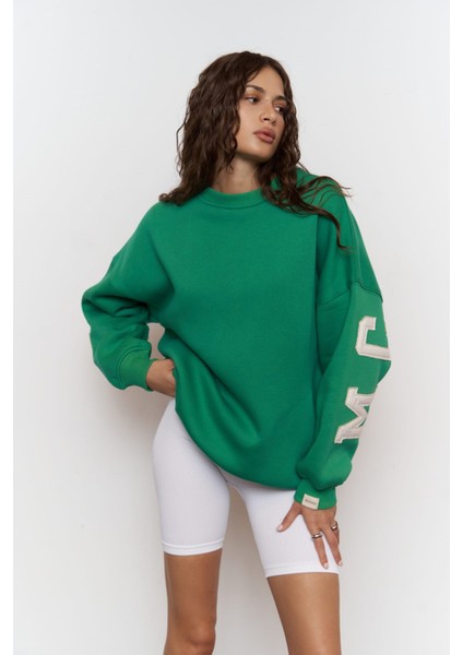 Collection Saddle Mcllctn Benetton Oversize Sweatshirt