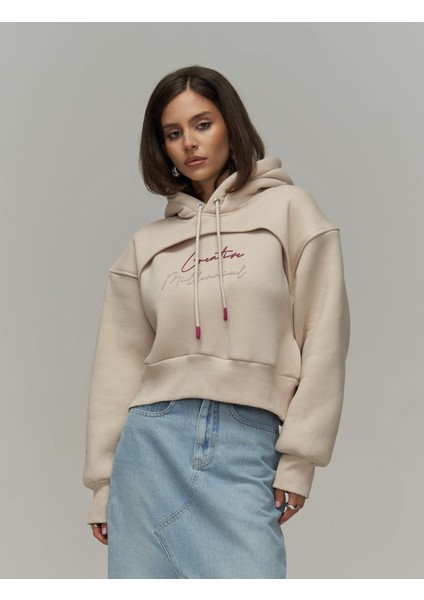 Collection Creative Kemik Crop Sweatshirt