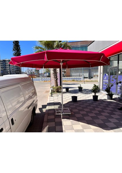 Havalandırmalı 4m2 Kamp Bahçe Plaj Teras Cafe Restorant Semşiye (Ayak Hariç )