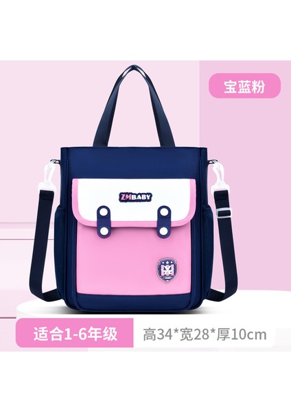 Susam Bebeğin Yeni Ilkokul Öğrencisi Ders Çantası Erkek ve Kızlar Için Tek Omuz Eğitim Çantası Büyük Kapasiteli Crossbody Taşınabilir Ders Çantası (Yurt Dışından)