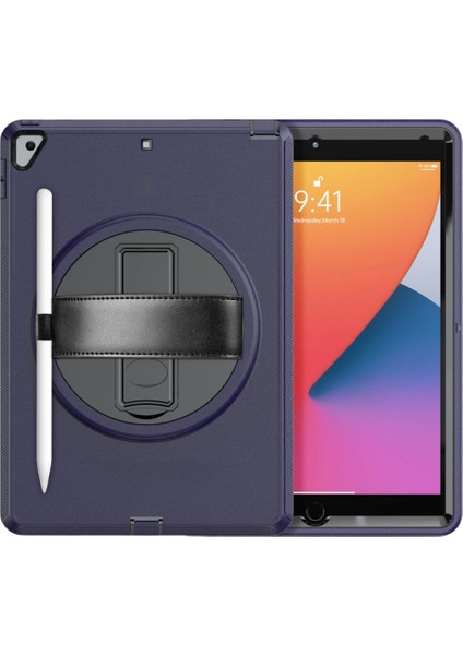 Qpen iPad Pro 11 Inç (2020)  Uyumlu Hand Strap Tablet Kılıfı