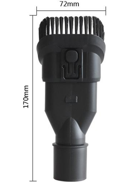 Avrupa Versiyonu Elektrikli Süpürge Aksesuarları 2'si 1 Arada Fırça Başlığı Statik Kanepe Ucu 32MM Adaptör Setleri (Yurt Dışından)