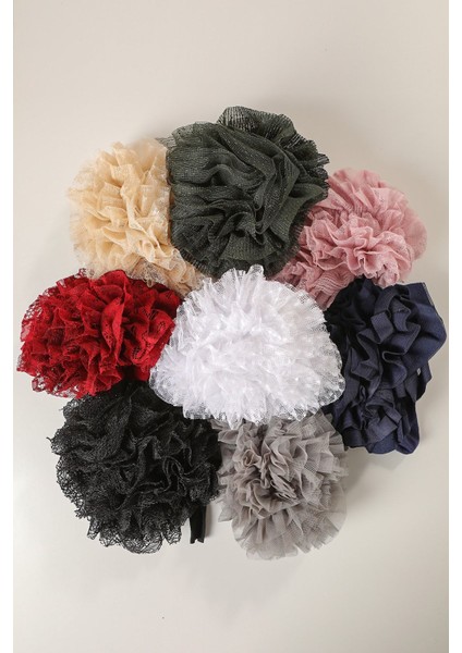 Tesettür Fırfırlı Bone Haki indirimleri