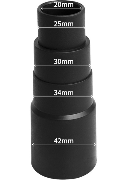 Evrensel Vakum Hortumu Adaptörü Hortum Aksesuarları Adaptör Konnektörü Dört Katmanlı Adaptör 25MM 30MM 34MM 42MM 20MM 35MM (Yurt Dışından)