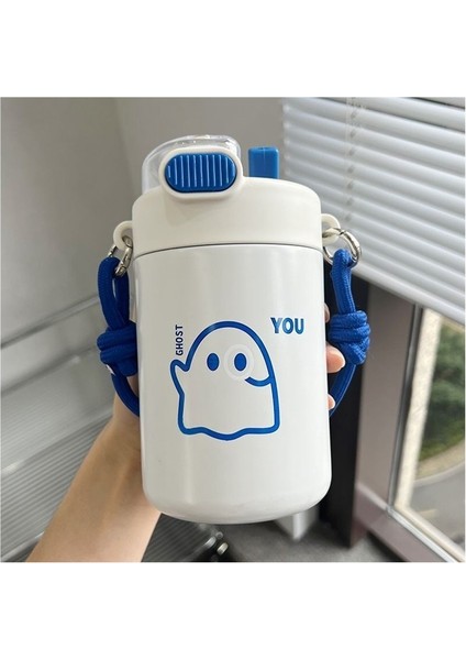 Su Bardağı Termos Pipetli Bardak Öğrenci Büyük Kapasiteli Bardak (Yurt Dışından)