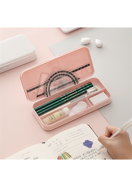 Macaron Basit Kırtasiye Kutusu Taşınabilir Kalem Kutusu (Yurt Dışından) fiyatları