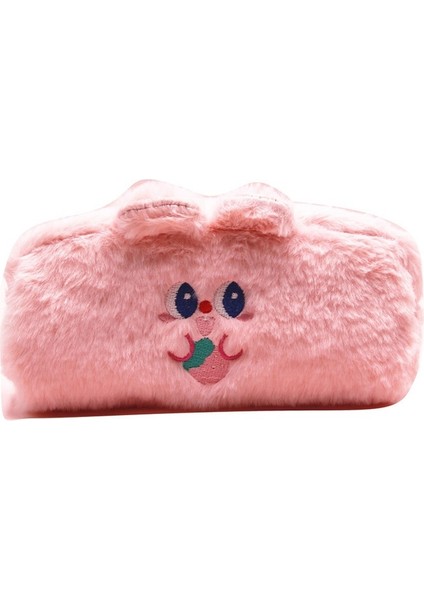 Büyük Kapasiteli Kalem Kutusu Öğrenci Peluş Kırtasiye Çantası (Yurt Dışından)