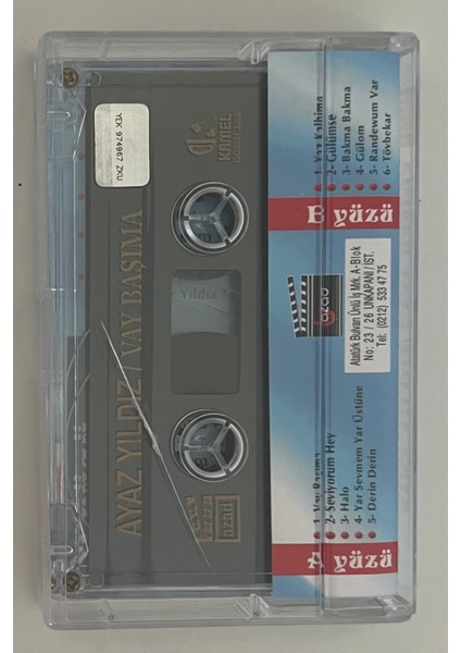 Ayaz Yıldız Vay Başıma Kaset (Jelatininde Sıfır Orjnal Dönem Baskı Kaset)