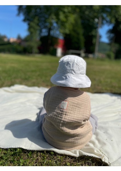 Müslin Pamuk Bebek - Çocuk Yeleği 8 Kat - 4 Mevsim