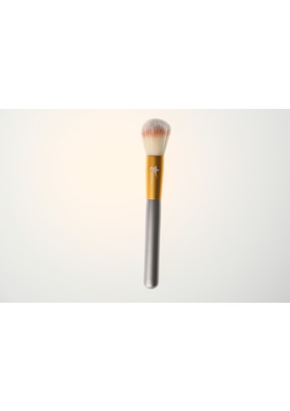 Professinal Makeup Brush Champagne Allık Pudra ve Fondöten Makyaj Fırçası No:13