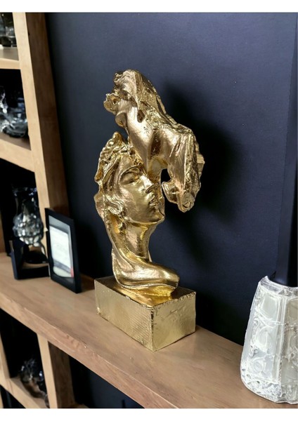 25 cm Romantik Çift Biblo