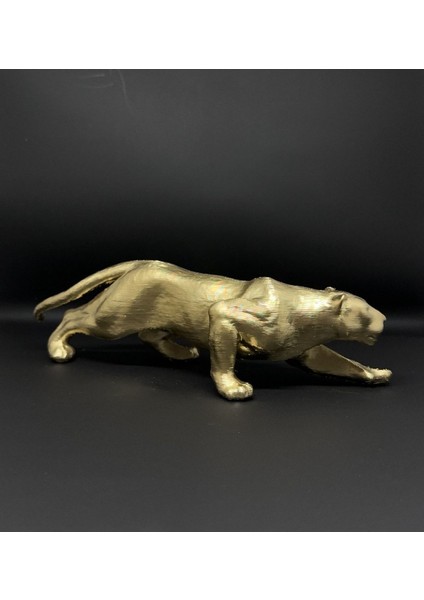 Gold Renk Panter Biblo