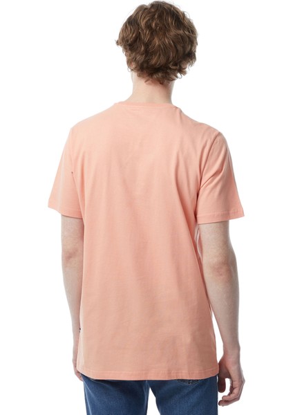 Nautıca Erkek Turuncu Standart Fıt Kısa Kollu T-Shırt V45238T.8DE fiyatları