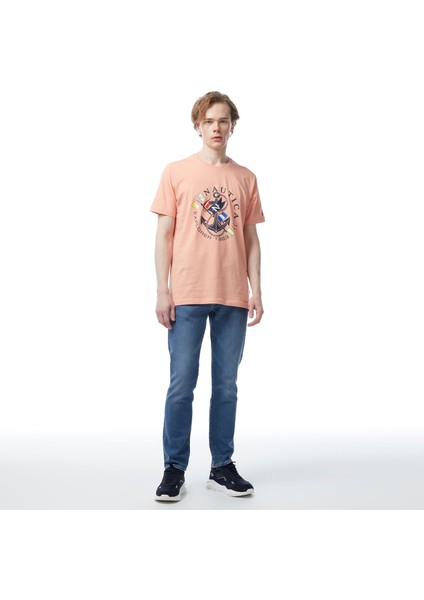 Nautıca Erkek Turuncu Standart Fıt Kısa Kollu T-Shırt V45238T.8DE modelleri