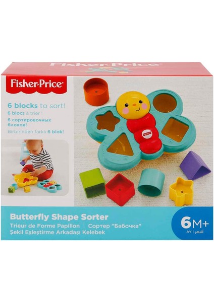 Fisher Price Şekil Eşleştirme Arkadaşı Kelebek CDC22