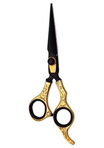 Jilet Ağız Mat Siyah ve Altın Ejderha Japon Makas Kuaför Berber Makas 2 Li Set 6,5 Ijilet fırsatları