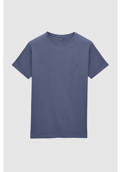 Regular Fit Füme Düz T-Shirt 2HC140632006M indirimleri
