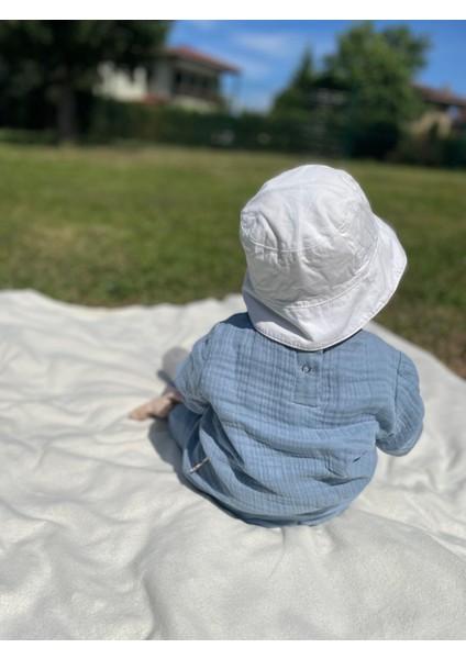 4 Kat Müslin Pamuk Erkek Bebek - Çocuk Sweatshirt